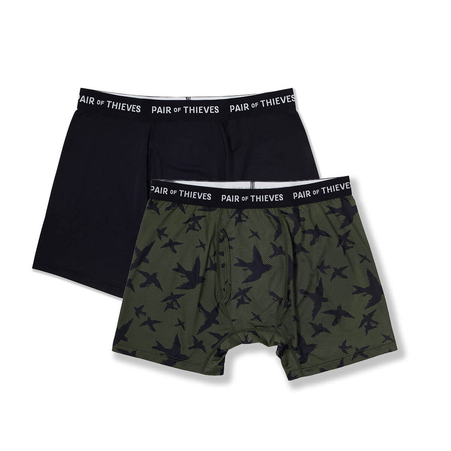 SuperFit Mesh Boxer Briefs (2-Pack)