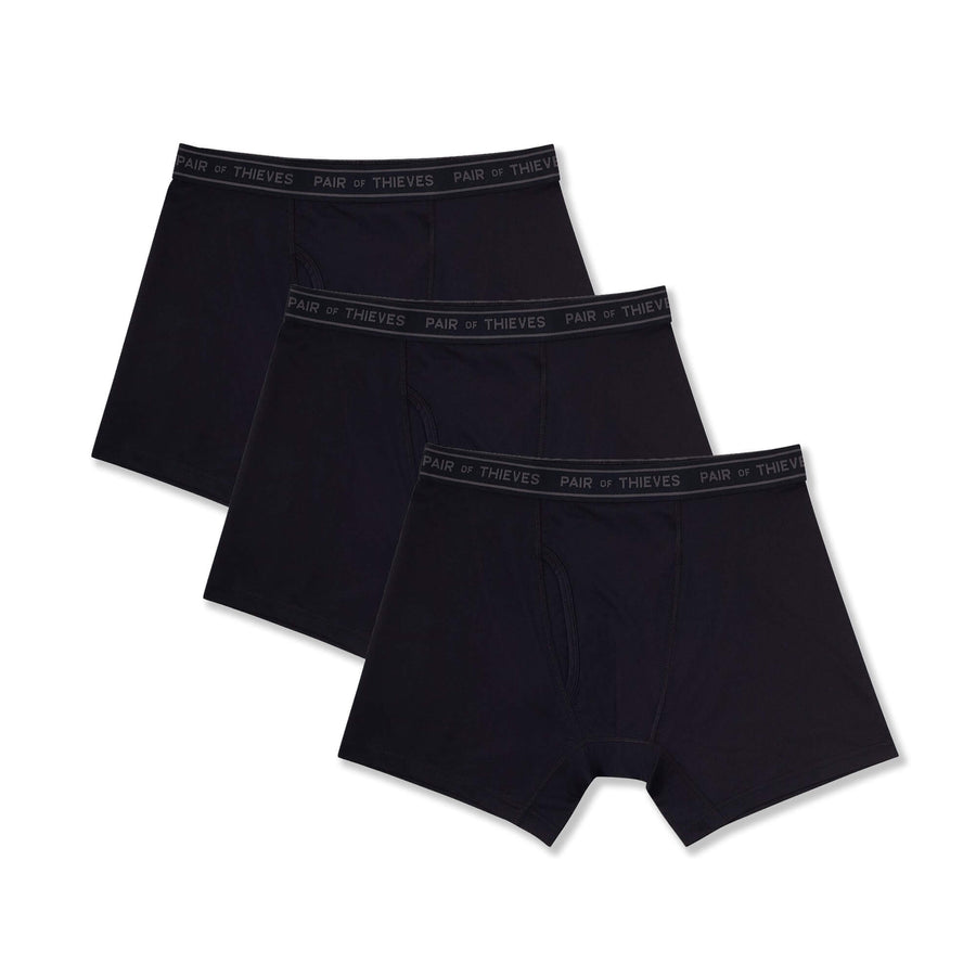 4-Way Stretch Performance Stretch Boxer Briefs (3-Pack)